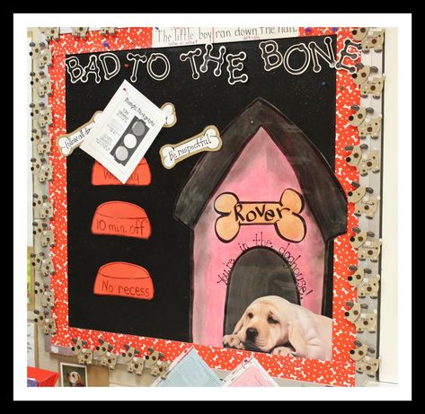 I wanted to share this adorable 3rd grade classroom with you. All kids can relate and get excited about dogs... This is Debbie Bu... Dog Classroom, Teacher Appreciation Door Decorations, Teacher Appreciation Doors, Cute Classroom, Classroom Rug, Classroom Decor Themes, 3rd Grade Classroom, Pet Door, About Dogs