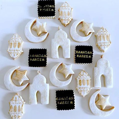 Look what I found on AliExpress Eid Cookies Decoration, Ramadan Cookies Decorated, Eid Mubarak Cookies, Eid Preparation, Cookies Lebaran, Eid Desserts, Ramadan Treats, Deco Ramadan, Ramadan Cookies