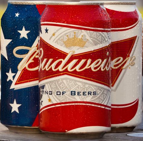 4th of July Can Budweiser Beer Can Beer Olympic, Budweiser Clydesdales, American Beer, Budweiser Beer, Home Brewing Beer, Support Our Troops, Beer Brewing, Home Brewing, Beer Can