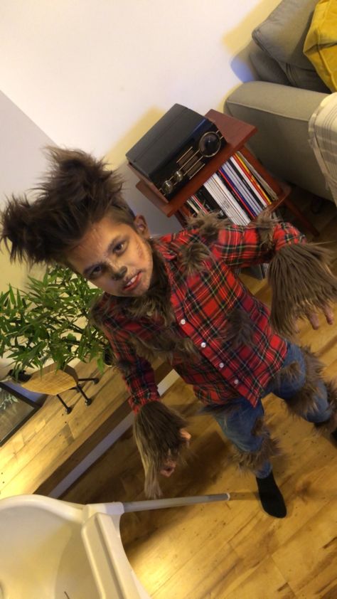 Men’s Werewolf Costume, Wearwolf Costume Men, Homemade Werewolf Costume, Wearwolf Costume For Kids, Werewolf Outfit Men, Werewolf Family Costume, Diy Big Bad Wolf Costume Men, Werewolf Face Paint For Kids, Kids Werewolf Makeup