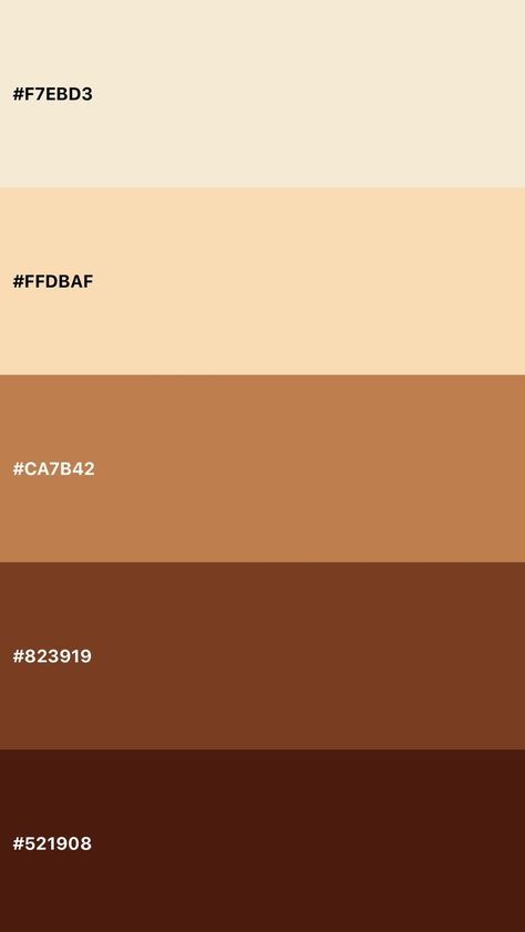 Soft Brown Color Palette, Brown Aesthetic Color Palette, Brown Pallete Color, Cinnamon Color Palette, Brown Color Pallet, Wood Color Palette, Brown Pallet, Color Palette Brown, Nude Color Palette