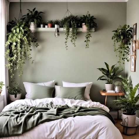 Green Grey Bedroom, Green And Grey Bedroom Ideas, Sage Green And Grey Bedroom, Green And Grey Bedroom, Sage Green And Grey, Grey Bedroom Ideas, Grey Bedroom, Gray Bedroom, My Space