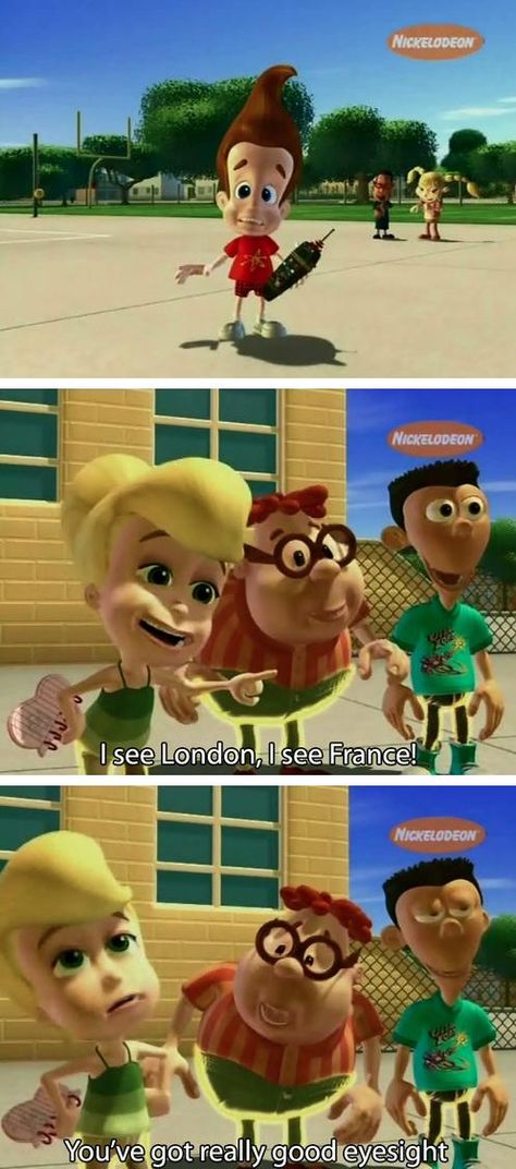 Bad show good line Jimmy Neutron, Old Shows, Clean Humor, 90s Kids, Funny Pins, Tumblr Funny, Bones Funny, T Rex, Nickelodeon