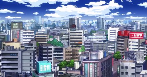 Mha Scenery, Mha Visuals, Mha Background, Mha Dr, Anime House, Club Video, Anime City, Scenery Background, City Background