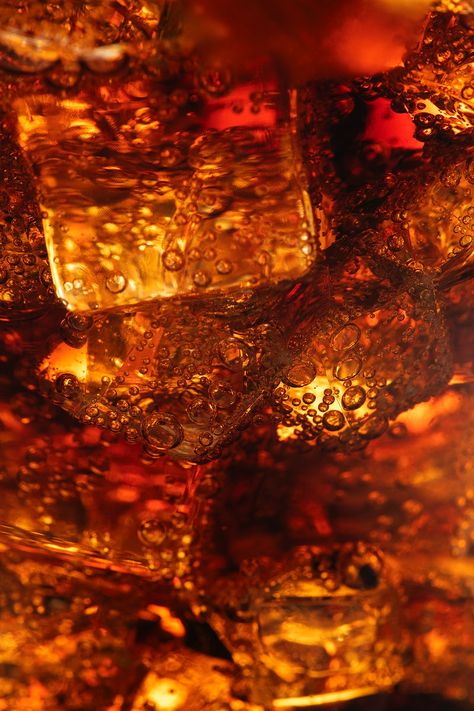 Cold carbonated drink over ice cubes in a glass close up  | premium image by rawpixel.com / Jira Soda Drink, Bubbles Wallpaper, Food Wallpaper, Best Stocks, Ice Cubes, Free Design Resources, Ice Cube, Royalty Free Photos, Design Resources