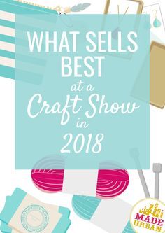 If you're selling handmade products at a craft show, you're probably wondering; what sells best? Because, who doesn't want to make more money at an event? Click to find out how to have a best selling handmade product Craft Show Booths, Projects To Sell, Craft Fairs Booth, Craft Fair Displays, Sand Crafts, Craft Show Displays, Harry Potter Crafts, Craft Show, Craft Booth