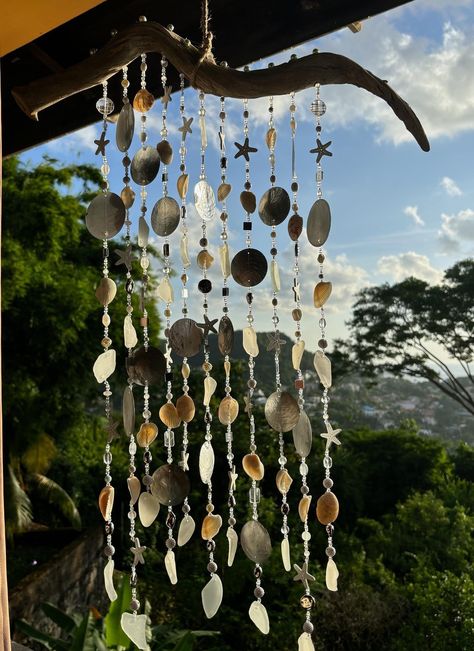 Wind Chime Aesthetic, Wind Chimes Aesthetic, Shower Art, New Painting, Aesthetic Things, Outdoor Shower, Some Day, Wind Chimes, Art Ideas