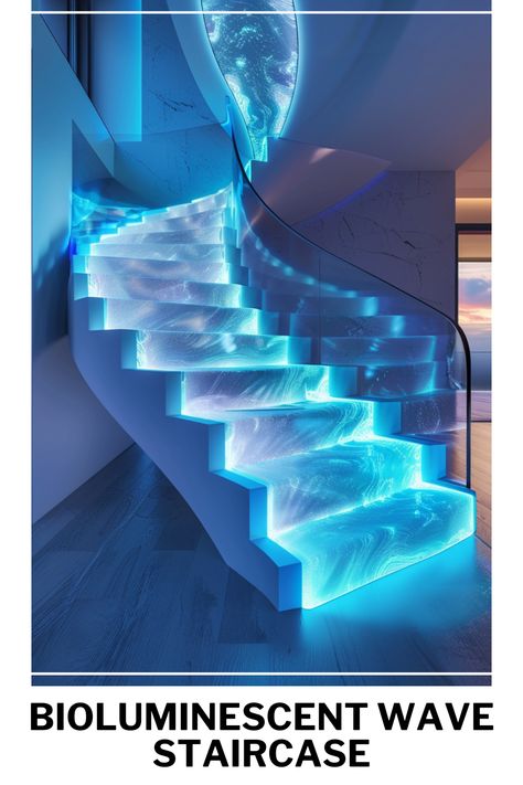 Ocean Living Room, Ocean Room Ideas, Water Technology, Wave Light, Underwater Led Lights, Ocean Room, Dream Bedroom Inspiration, Mixed Reality, Best Modern House Design