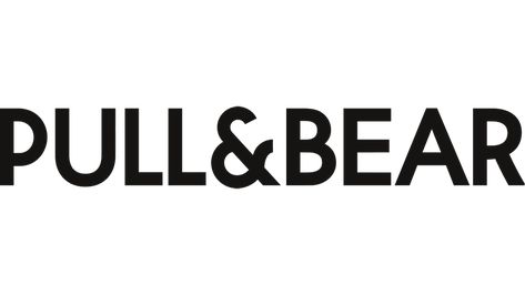 Pull & Bear logo Pull Bear Logo, Bell Bottom Trousers, Company Id, Pull And Bear, Bear Logo, Pull N Bear, Pull & Bear, White Trainers, Side Stripe