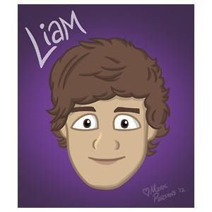 Liam :3 1d Doodles, Adventurous Adventures Of One Direction, 1d Cartoon, One Direction Cartoons, Girl Almighty, Alan Parsons, One Direction Wallpaper, Madly Deeply, One Direction Photos