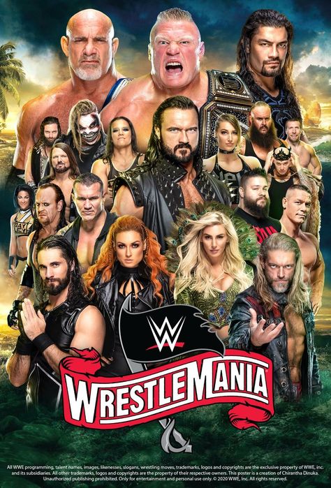 WWE WRESTLEMANIA 36 2020 POSTER Ray Mysterio, Best Wwe Wrestlers, Wwe Ppv, Wwe Logo, Wwe Funny, Wwe Wrestlemania, Wrestling Posters, Wwe Pictures, Wwe Legends