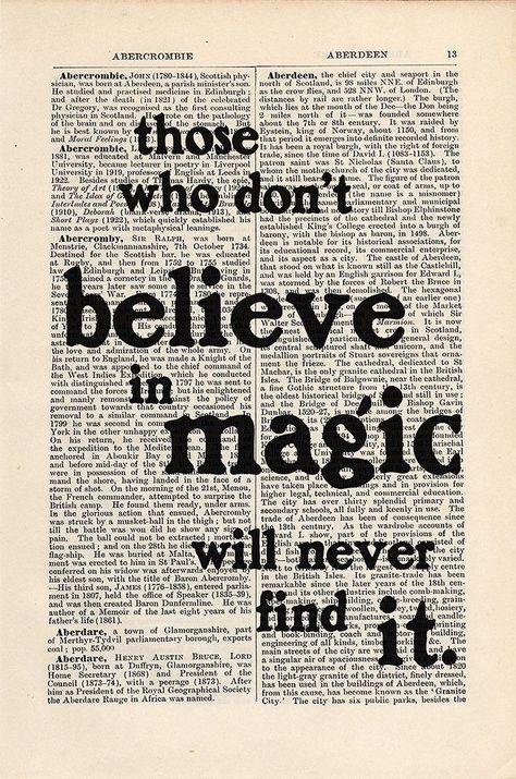 Those Who Dont Believe In Magic, Favorite Song Lyrics, Vintage Page, Magic Quotes, Mount Board, Believe In Magic, Roald Dahl, Custom Quotes, Book Page