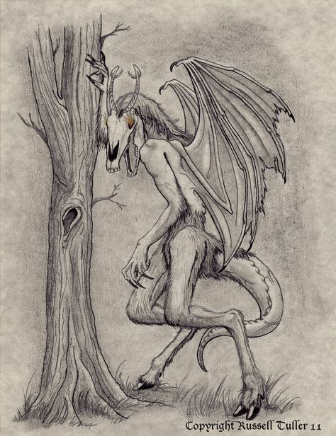 Jersey Devil Folklore Pictures, Luke Tattoo, Devil Images, Mutant Creatures, American Folklore, Legendary Monsters, The Jersey Devil, Strange Beasts, Myths & Monsters