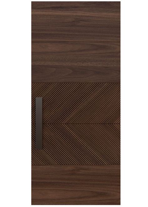 Interior Door Designs Wood, Custom Door Design, Walnut Doors Interior, Veneer Door Design Entrance, Veneer Door Design Bedrooms, Veneer Door Design, Door Panel Design, Contemporary Door Design, Texture Rendering