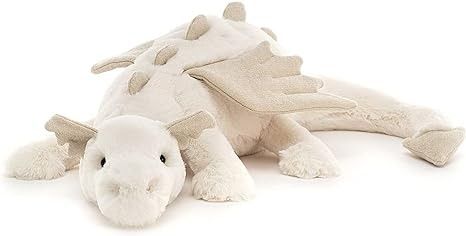 Amazon.com: Dragon Stuffed Animal Plush Toy Cute Dragon Plush Toys with Wings Soft Cartoon Flying Dragon Pillow Plushies Doll Gifts for Baby Kids Boys Girls (White, 11.81 inch) : Toys & Games Dragon Stuffed Animal, Dragon Pet, Snow Dragon, Dinosaur Plush Toy, Jelly Cat, Pet Dragon, Plushie Patterns, Dragon Toys, Teddy Bear Stuffed Animal