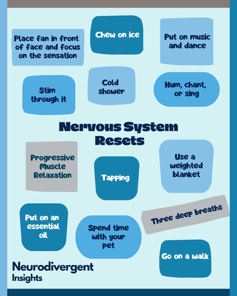 Neurodivergent Insights, Neuroplasticity Exercises, Nerve Exercises, Nervus Vagus, Grounding Exercises, Relaxation Response, Border Line, Relaxation Exercises, Dsm 5