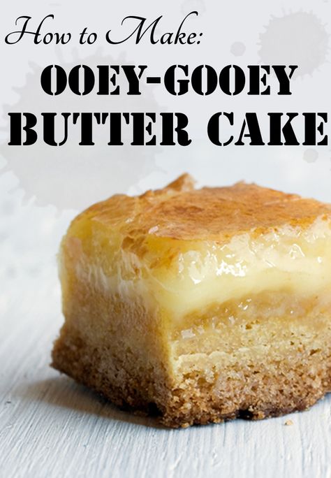 Gooey Butter Cake Recipe, Oreo Torte, Ooey Gooey Butter Cake, Gooey Cake, Coconut Dessert, Gooey Butter Cake, Butter Cake Recipe, Brownie Desserts, Vegetarian Cake