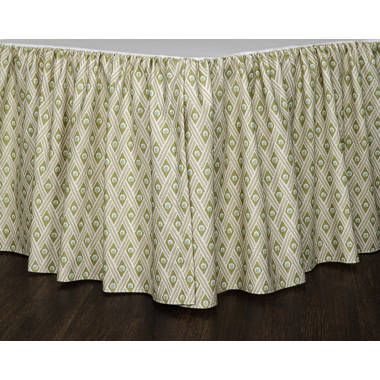 Laurel Foundry Modern Farmhouse Haakenson Ruffled Bed Skirt & Reviews | Wayfair Ruffle Bed Skirts, Teen Decor, Teen Bedroom Furniture, Door Hardware Interior, Ruffle Bedding, Green Bedding, Bedding Essentials, Bed Skirt, Teen Bedding