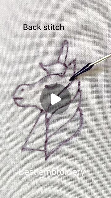 Unicorn Embroidery Design, Embroidery Unicorn, Embroidered Unicorn, Unicorn Embroidery, August 15, Embroidery Ideas, Embroidery Hoop, Embroidery Art, Embroidery Designs