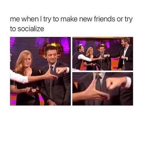 29 Side-Splitting Memes To Help You Waste Your Time - Memebase - Funny Memes Graham Norton, Socially Awkward, Clint Barton, I Try, Make New Friends, What’s Going On, Niall Horan, Me When, Best Memes