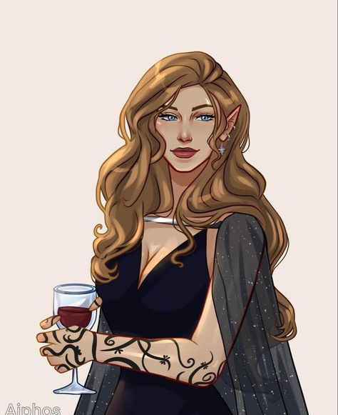 Feyre Fan Art, Acotar Art, Charlie Bowater, Acotar Fanart, Feyre Archeron, Sjm Universe, Roses Book, Feyre And Rhysand, A Court Of Wings And Ruin