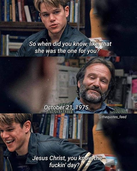 Good Will Hunting Quotes, Immortal Quote, Good Will Hunting Movie, Filmy Quotes, Hunting Quotes, Best Movie Quotes, Cinema Quotes, Good Will Hunting, Inspirational Movies