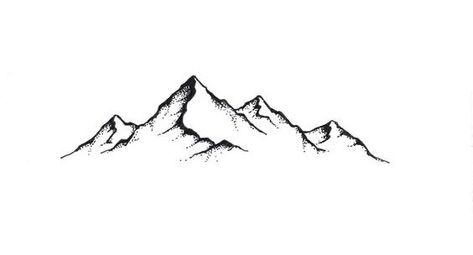 Minimal Mountain Tattoo Design, White Mountains Tattoo, Minimal Mountain Tattoo Simple, Colorado Mountain Tattoo Simple, Simple Mountains Tattoo, Adventure Mountain Tattoo, Simple Line Mountain Tattoo, Finger Mountain Tattoo, Simple Patch Work Tattoos