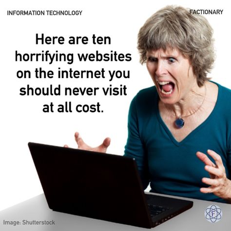 The worldwide web is packed with tons of websites (of which we happen to be one of them). Whatever, we’re hoping you’ll stick around long enough to finish reading this article, ‘cause we’re about to reveal something shocking out of the extraordinary.

You’re just a few clicks away from something really creepy the internet has to offer, and we’d advise you to stay away as much as you can. Here are ten of the most horrifying websites you should never visit. Like seriously!

Read more on The Factionary. Link 🔗 below.

#informationtechnology #website #www #horrifying #darkweb #internet #facts #Factionary Creepy Websites, Dark Websites, Doomsday Clock, Nuclear Test, Environmental Degradation, Technology Industry, Information Technology, The Internet, Internet