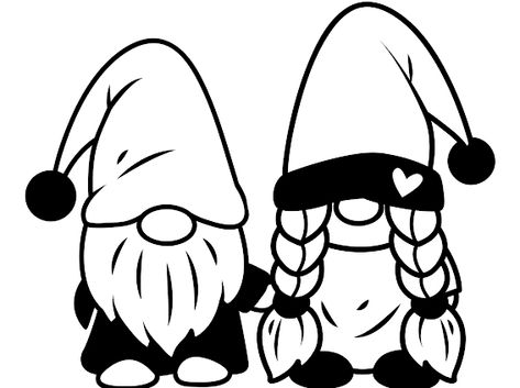 Gnome Coloring Pages - Google Drive Gnome Coloring Pages, Gnome Wallpaper, Merry Christmas Coloring Pages, Xmas 2022, Valentine Gnome, Girl Gnome, Wood Burning Patterns, Cricut Joy, Gnome Patterns