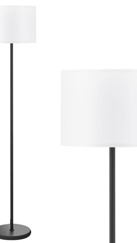 Transform your room with this sleek modern floor lamp! Soft white shade and foot pedal switch for ultimate convenience. Perfect for cozy reading nooks or brightening up your office Tall Lamps For Living Room, Pole Lamp, Pole Lamps, Lamps For Living Room, Modern Floor Lamp, Kitchen Black, Tall Lamps, Reading Nooks, Office Dining Room