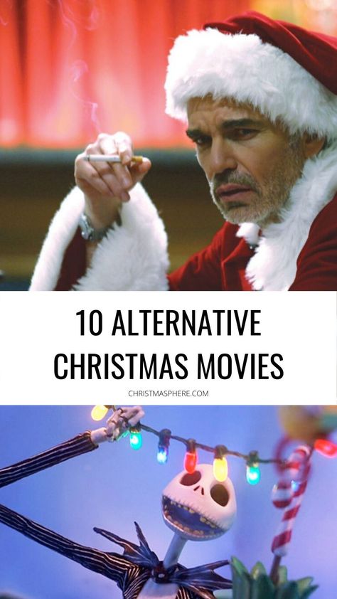 10 ALTERNATIVE CHRISTMAS MOVIES German Christmas Traditions, Christmas Horror Movies, Funny Christmas Movies, Movies Horror, Horror Comedy, Best Christmas Movies, Christmas Films, Bad Santa, Alternative Christmas