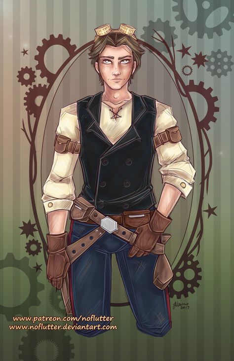 Steampunk+Han+Solo+by+NoFlutter.deviantart.com+on+@DeviantArt Steampunk Character Design, Steampunk Male, Male Steampunk, Steampunk Character, Steampunk Costumes, Steampunk Characters, Steampunk Ideas, Steampunk Aesthetic, Han And Leia