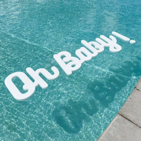 Script Baby Shower Floating Foam Letters | CraftCuts.com Floating Foam Letters, Nursery Letters Girl, Cake Topper Wedding Monogram, Painting Wooden Letters, Playroom Signs, Monogram Cake Toppers, Circle Crafts, Diy Summer Crafts, Engraved Wood Signs