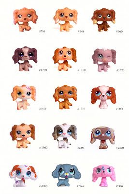 Nicole`s LPS blog - Littlest Pet Shop: Pets: Spaniel Lps Cocker Spaniel Numbers, Lps Cocker Spaniel, Lps Numbers, Old Lps, Cute Lps, Lps Dog, Lps Collection, Lps Cats, Lps Popular