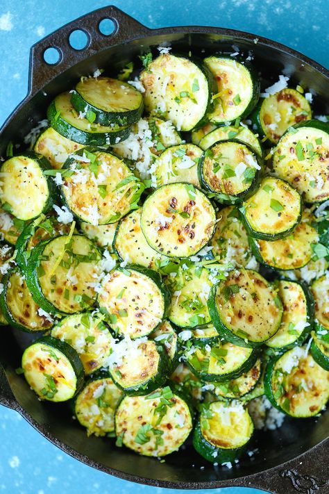 Zucchini Side Dish, Zucchini Side Dishes, Lemon Zucchini, Parmesan Zucchini, Low Carb Side Dishes, Homemade Pesto, Corn Salads, Mediterranean Diet Recipes, Zucchini Recipes