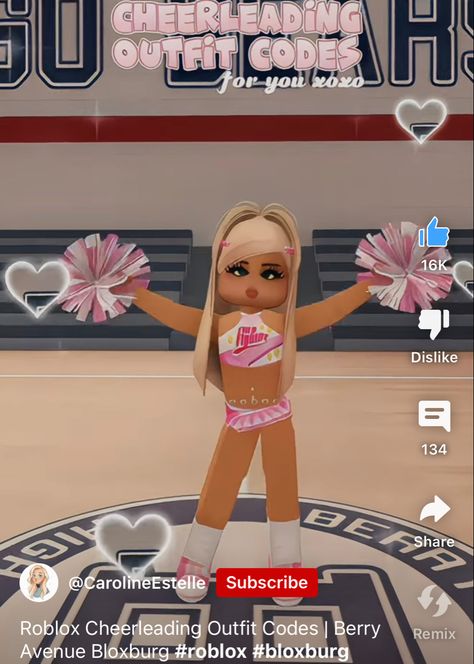 Basketball Outfit Codes For Berry Ave, Roblox Cheer Uniforms Codes Pink, Berry Avenue Cheer Leader Outfit Codes, Roblox Cheer Codes, Cheer Codes Berry Ave, Cheerleader Codes Berry Ave, Berry Avenue Codes Clothes Cheer, Kawaii Roblox Codes, Cheer Outfit Codes