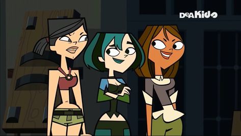 Iconic Trios Cartoon, Gwen Courtney, Smart Auto, Total Drama Island, Total Drama, Drama Series, My Little Pony, Movies And Tv Shows, Vault Boy