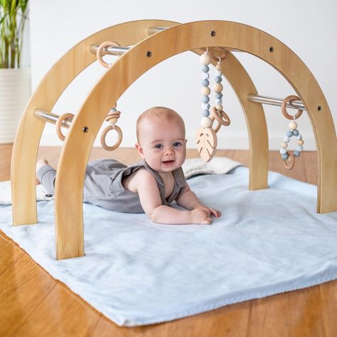 Australian Made Baby Play Gym Doll Bassinet, Baby Play Gym Toys, Wooden Play Gym, Wooden Baby Gym, Wooden Nursery, Baby Nursery Diy, Baby Gym Toys, Baby Play Gym, Natural Nursery