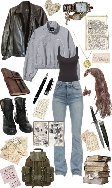 Western Punk Style, Hunger Games Inspired Outfits, Hunger Games Oc, Artemis Aesthetic, Brown Hair Bangs, Hunger Games Outfits, Black Fountain, Mens Journal, Teenager Outfits