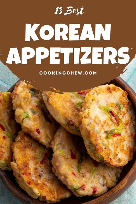 Korean food is hot on the market right now. That's what these 13 easy Korean appetizers are all about! Delicious and fulfilling on your stomach, yet still leaving room for your main courses. Asian Horderves Appetizers, Korean Bbq Appetizer, Japanese Starters Appetizers, Easy To Make Korean Food, Korean Appetizer Recipes, Easy Korean Appetizers, Korean Authentic Food, Korean Appetizers For Party, Korean Main Course