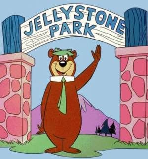 Yogi Bear...favorite motorhome getway near Wisconsin Dells. Jellystone Park, School Tv, Hanna Barbera Cartoons, Old School Cartoons, School Cartoon, Yogi Bear, Morning Cartoon, Classic Cartoon Characters, Saturday Morning Cartoons