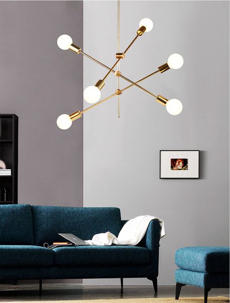 Study Light, Simple Pendant Light, Living Room Pendant Light, Golden Pendant, Simple Pendant, Lighting Pendant, Traditional Styles, Dressing Area, Loft Design