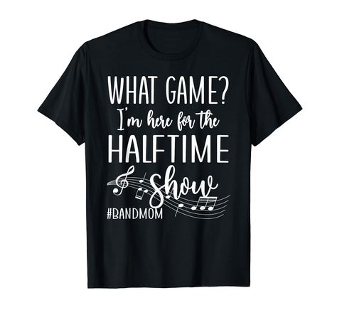 PRICES MAY VARY. Awesome choice for a marching band mama or a marching band member mom, who is a big fan of her favorite marching band member. Great on Mother's Day for a marching band mother, who loves to support her favorite marching band member. Lightweight, Classic fit, Double-needle sleeve and bottom hem Im Just Here For The Band Shirts, High School Band Shirts Ideas, Band Mom Shirts Ideas, School Band Shirts, Band Shirt Ideas, Spirit Wear Shirts, Marching Band Mom, Marching Band Shirts, Band Mom Shirts