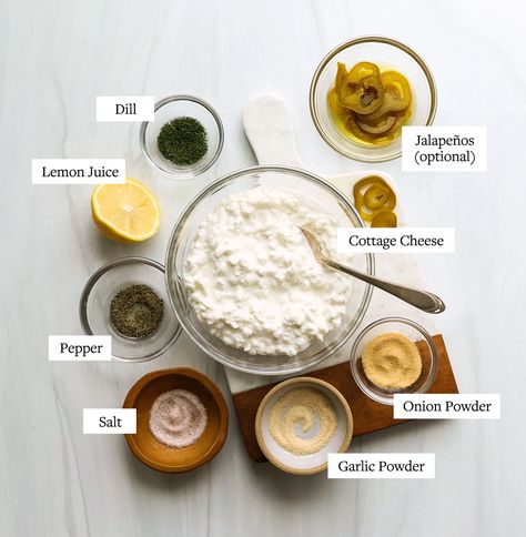 Cottage Cheese Ranch Dip, Cottage Cheese Ranch Dressing, Cheese Ranch Dip, Cottage Cheese Ranch, Anti Histamine Foods, Cottage Cheese Dip, Healthy Ranch Dressing, Homemade Cottage Cheese, Yogurt Ranch Dressing