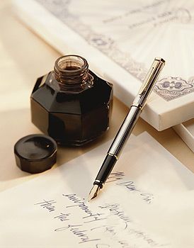 Old Letters, Ink Bottle, Memo Boards, Handwritten Letters, Dip Pen, Lost Art, A Pen, Fountain Pen Ink, Writing Tools