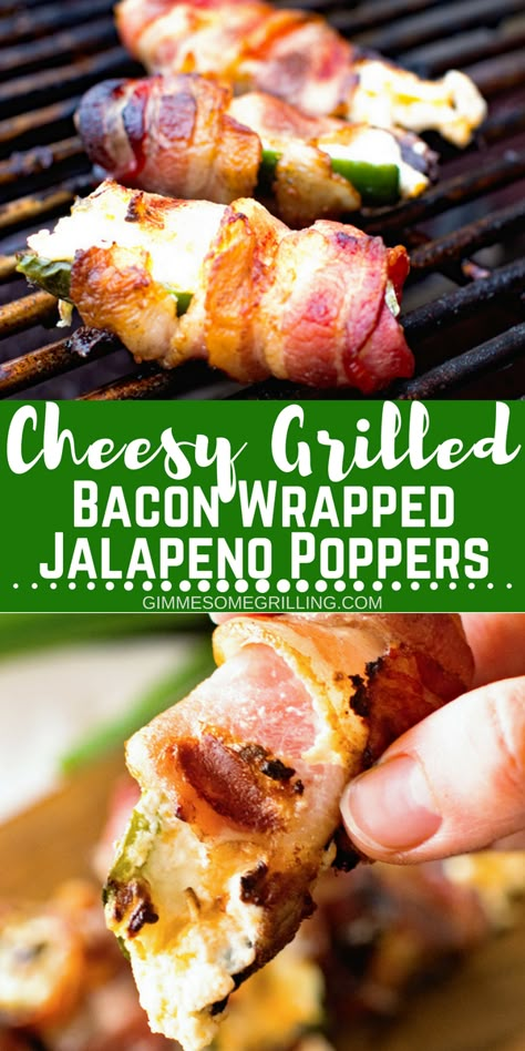 Grilled Jalapenos, Grilled Jalapeno Poppers, Chicken Cakes, Wrapped Jalapeno Poppers, Superbowl Food Appetizers, Jalapeno Bacon, Grilled Appetizers, Bacon Wrapped Appetizers, Grilled Bacon