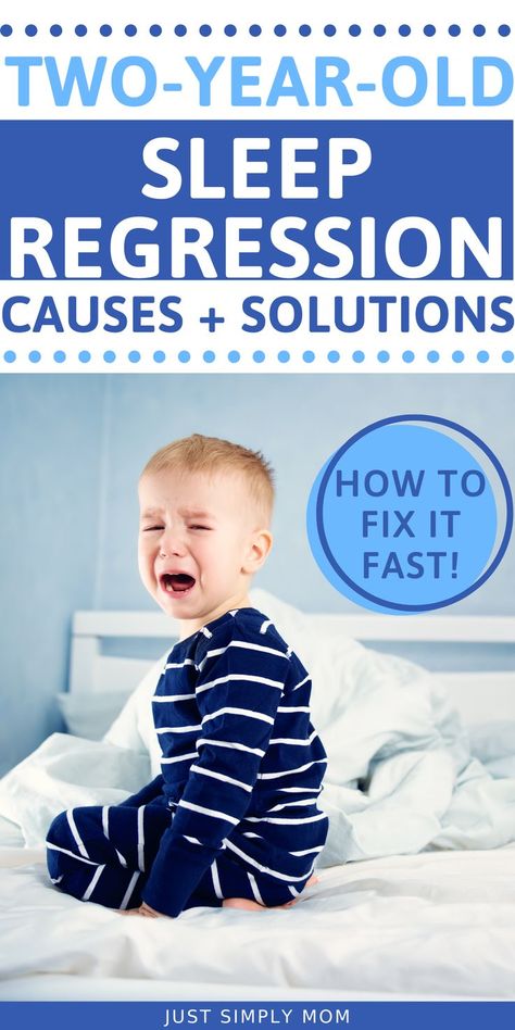 The two year old sleep regression can cause many sleep issues. FInd out solutions to these problems here and ways to fix it for better sleep. Toddler Sleep Regression, Toddler Bedtime, Exhausted Mom, Child Sleep, Potty Train, Toddler Sleep, Sleep Routine, Toddler Snacks, Parenting Toddlers