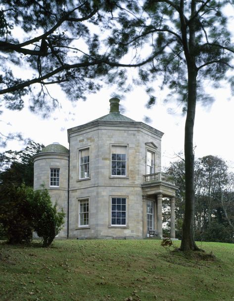 Mount Stewart, House On Slope, Garden Follies, Garden Folly, James Stuart, Garden Pavilion, Georgian Architecture, Tower House, Apartment Architecture