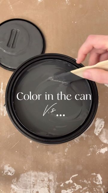 Hannah Franks on Instagram: "2024 Color of the Year CRACKED PEPPER from BEHR does not disappoint yall! Seriously LOVE this color so much. If you want a bold soft black color…then this is the one you want. I used their Scuff Defense paint in a Satin finish for these cabinets. It has been about 5 months since we did these and they have held up amazing with no scratches (and I have small kids 😉) #earthymodern #vintagestyle #vintagedesign #modernvintagehome #oldhomerenovations #homedecoration #hyggehome #oldhomeinteriordesign #howihaven #organicmodern" Satin Black Behr Paint, Cracked Pepper Behr, Behr Paint, 2024 Color, Modern Vintage Home, Small Kids, Hygge Home, Cracked Pepper, Paint Colour