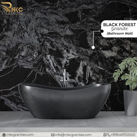 A close look into how Black forest Granite would complete your bathroom. -Certified exporters of exquisite granite. -Processed & extracted in India. ↗️ www.rnkcgranites.com ↗️For more details & enquiries Email - info@rnkcgranites.com or Whatsapp +919049702000 Black Forest Granite, Granite Bathroom, Wall Mockup, Black Forest, Bathroom Wall, Mockup, Forest, India, Wall